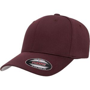 Flexfit Unisex Wooly Combed Cap / Maroon